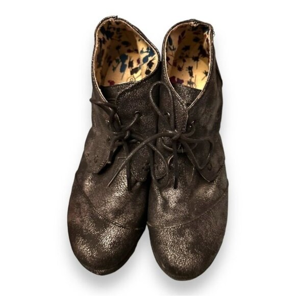 Women’s 8 Platform Wedge Bootie NWOT - Picture 7 of 13